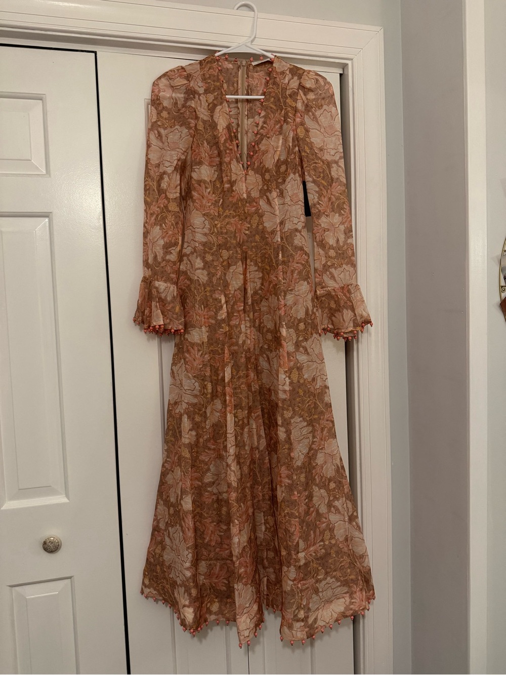 Zimmerman Kaleidoscope Belted Flora Midi Dress - Picture 5 of 6
